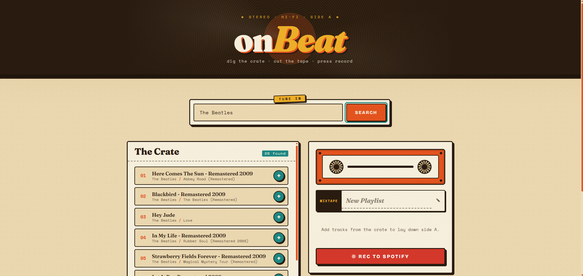 OnBeat screenshot